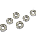 Six Piece Saw Bearings Set For Grizzly G0555 Band Saw With Replacement And Guide Bearings Includes 2 Thrust Bearings And 4 Guide Bearings