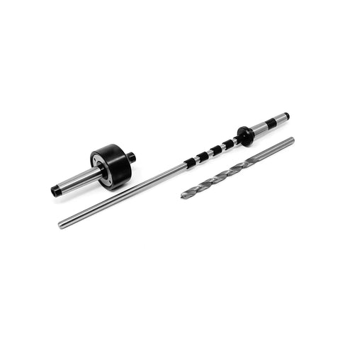 MT1 Pen Mandrel Set With Mandrel Saver Tailstock, 7mm Drill Bit, 5 Slim Line Pen Bushings in view