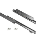 Floor Mounted Drawer Runners With Soft Close And Full Extension Undermount Slides In Cold Rolled Steel for smooth glide, 400mm