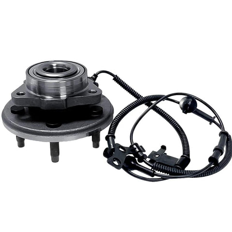 Front Wheel Bearing Hub Assembly With ABS Low Runout 5 Lug 2 Piece Beefed Up Direct Fit For Ford Explorer 2006 2010 Explorer Sport Trac