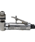 Heavy Duty Pneumatic Right Angle Die Grinder 15000 RPM Air Powered 90 Degree Drill Adapter with a hex drive for tight spots.