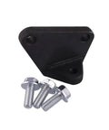 Exhaust Manifold Clamp Repair Kit For Cylinder Head Leak Fix Grab And Go Easy Clamp On Solution with bolts, black metal clamp