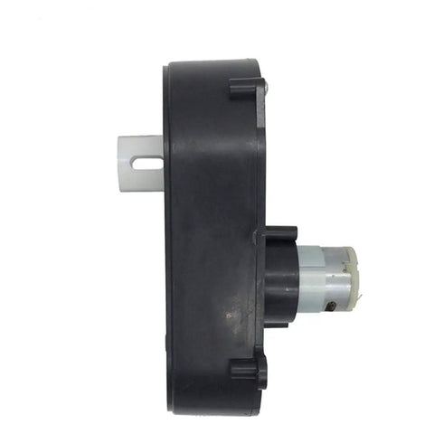 Side view of Kids Ride On Car Steering Gearbox With 24V Motor Replacement Parts For Remote Control Cars RS390 Electric Steering System