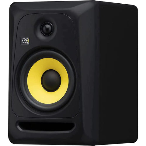 7 Inch Powered Studio Monitor Pair With Bi Amp Class A And B Amps 73W Total Self Powered Pro Reference Speakers Durable Enclosure Front Port