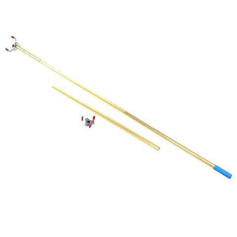 Top Notch Smoke Alarm Remover Tool With Extended Aluminum Pole for hassle free high ceiling access and instant upgrade.