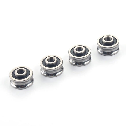 Extruder Pulley Upgrade Kit For Kobra 2 Pro Plus Max And Kobra 3 Steel Bearing U Shaped Drive Gears Replacement 4 Pack, four steel pulleys