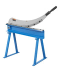 Beefy Hand Plate Shear 31.5 Inch Max Cutting Length Manual Sheet Metal Cutter With T10 High Hardness Blades benchtop view