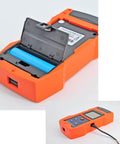 2 In 1 Optical Power Meter And Visual Fault Locator For Fiber Optic Testing With Rechargeable Battery showing battery compartment