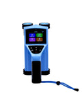Dead Nuts Accurate Wall Scanner With Sleek Compact Frame Finds Pipes Cables Rebar And Measures Concrete Depth Zero Headaches Ideal For Rapid Weekend Reno Jobs, blue handheld device with a digital display.