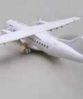 ATR 42 500 Exterior Detailing Photoetch Kit For One To Forty Four Scale Aircraft Model with metal parts on wings and tail.