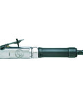 Heavy Duty Straight Air Die Grinder With 24000 Rpm For Weld Cleanup Woodworking And Auto Detailing Featuring Ergonomic Grip and Killer Torque for Stainless Polish In Boss Level Shops, side view.