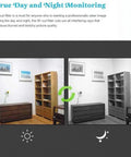 Comparison of day and night vision with 4 Channel DVR Wired CCTV Security System With 4 1080P Metal Waterproof Cameras.