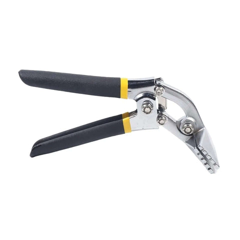 Two Pack Sheet Metal Bending Pliers With Flat Jaw Three And One Quarter Inch Bending Tool Hand Seamer Former Pliers