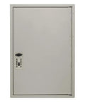 AccessPoint 120 Key Beefy 16 Gauge Steel Key Cabinet With Combination Lock Wall Mount Key Locker In Clay Holds 120 Keys