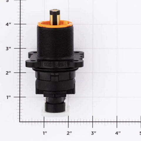 Pressure Balanced Cartridge For Tub And Shower Valve Replacement Part For 0X8 JX8 VB8 JV8 Valves with measurement grid