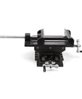 Chiyyak 6 Inch Heavy Duty Cross Slide Drill Press Bench Mount for Drilling Milling Work, durable cast iron construction, precision clamping.