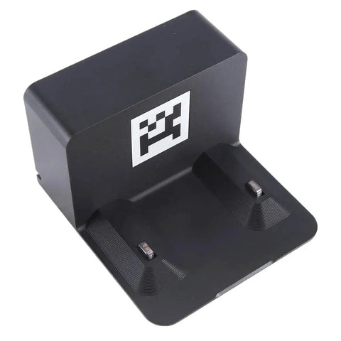 Built Like A Tank Rock Solid Charging Dock Base Compatible With Roidmi Eve Plus And H40 Robot Vacuum Cleaners, black docking station.
