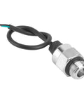 High Precision Pressure Sensor Transducer For Water Oil Fuel And Air, 1/8 Inch NPT Thread, Stainless Steel Construction, Analog Output, 100 PSI