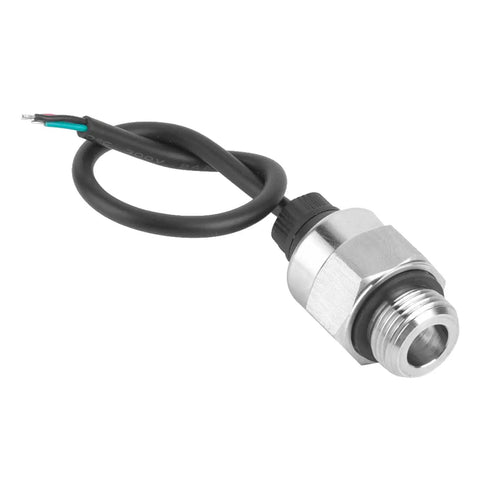 High Precision Pressure Sensor Transducer For Water Oil Fuel And Air, 1/8 Inch NPT Thread, Stainless Steel Construction, Analog Output, 100 PSI