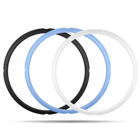 Three Pack 6 Qt Silicone Sealing Ring Set For Electric Pressure Cookers Replacement Gasket For Duo60 Lux60 Duo50 Smart60 Csg60 Food Grade Silicone