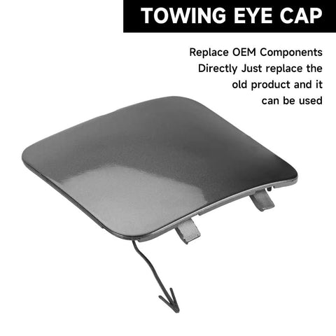 Nissan Murano Tow Hook Cover Cap For Front Bumper Eye Hole Replacement 3.5L V6 Gas 2015 2018 Durable Sturdy OEM Style Cap
