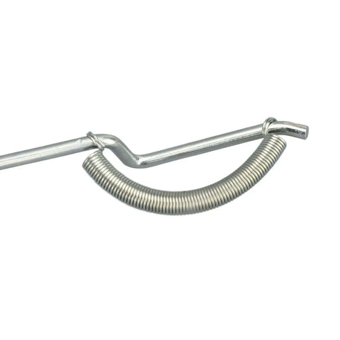 Close-up of spring component for Drill Plate Cutter Attachment For Metal Shears with Beefed Up Pro Grade Wear Blade