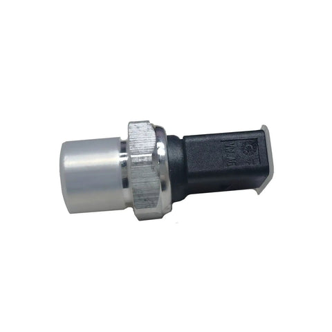 Plug In Air Conditioning Pressure Sensor Switch 4H0959126 for Audi VW Lamborghini, silver and black sensor switch