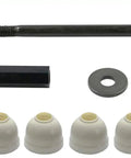 Front Suspension Sway Bar Link Kit For Chevy Silverado 1500, Heavy-Duty High-Strength Wear-Resistant Links, Easy Install DIY Replacement, K700539 For Smoother Ride And Precise Handling. Black sway bar link kit with bolts, washers, bushings.