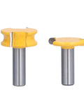 Kick Your Woodworking Up A Notch With This Sweet T Type Router Bit Set. 4 Inch T Milling Cutters with alloy steel construction.