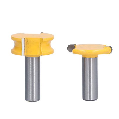 Kick Your Woodworking Up A Notch With This Sweet T Type Router Bit Set. 4 Inch T Milling Cutters with alloy steel construction.