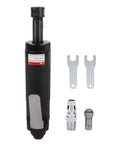 Slick Compact Pneumatic Die Grinder For Tight Squeezes Low Speed Carving Tool with accessories, zinc alloy build, detailed precision use.