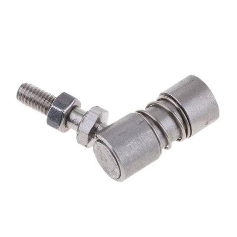 Boat Throttle Ball Joint Quarter Inch Six Millimeter Linkage End Set Of Two 304 Stainless Steel Marine Steering And Control Hardware Durable Corrosion Resistant For Outboard And Inboard Boats, 304 stainless throttle ball joint with M5 hole