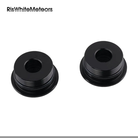 2 Piece Screw Trim Cylinder End Replacement 64E-43821-00-00 For Outboard 115-225HP Marine Grade Durable Direct Bolt On Fit Corrosion Resistant Reduces Wobble And Leaks, two black pieces