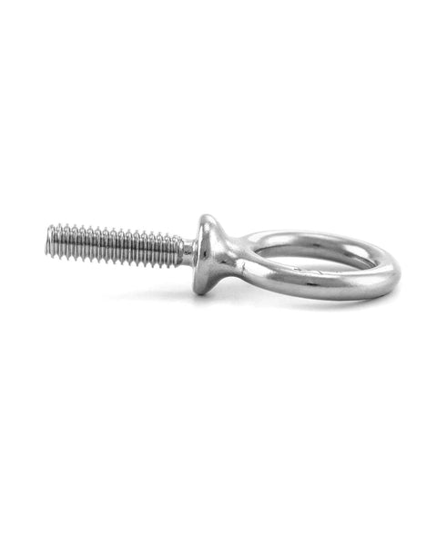 20 Pack 1/4-20 Stainless Steel Eye Bolts, 1-Inch Lifting Rings, Marine Grade Threaded Eyebolts For Hoisting And Machinery
