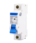 Tough As Nails One Pole Circuit Breaker Switch 120V To 240V Ac 60Hz with blue toggle and mounting bracket for electrical safety.