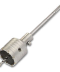 Side view of SDS Max rotary hammer core bit, 3-9/16 in diameter, 20 in length, center drill