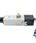 Turbo 2.2Kw Spindle Motor With ISO20 Quick Swap Arbor Running Smooth At 18000 To 24000Rpm, precision CNC equipment.