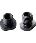 Premium M10 Angle Grinder Wheel Conversion Adapter For 100mm Power Tools With No Fuss Quick Change Design, detailed view of threaded black metal nuts.