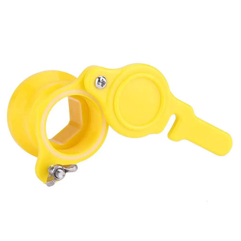 Leak Proof Honey Gate Valve Kit With Precise Flow Control For Easy Bottling From Buckets And Extractors High Density Nylon