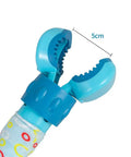 Close-up of 5cm blue clip for Travel Arch Bassinet Toy Clip On Stroller Toy For Infants And Toddlers Crib Accessory