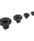 Ultimate Low Profile Socket Adapter Kit 4 Piece Set Heat Treated Steel Stackable Design For Auto Repair And Diy Projects Fast Tool Transitions, 4 adapters