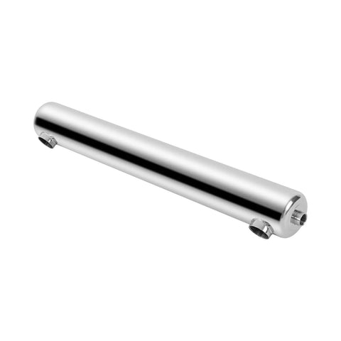 Efficient 120KW Pool Heat Exchanger With 304 Stainless Steel Tube And Shell Construction, Same Side Ports 1 Inch And 2 Inch