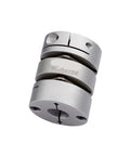 Built Tough Flexible Double Disc Shaft Coupler Designed For 32 Millimeter Bore Installations packs a lightweight aluminum housing.