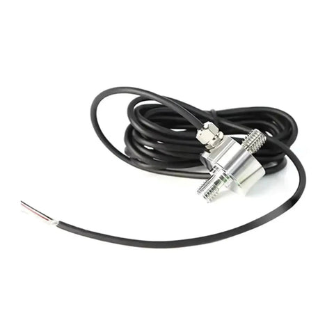 Mini Load Cell Double Bolt Force Sensor For Compression And Tension, Pro Grade Industrial Testing Gear, Hopper Scales And Robot Applications, 10 Kg Capacity, M5 Thread, Five Color Options For Ready Setup, silver body with cable
