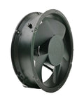 Beefy Heavy-Duty Industrial Cabinet Axial Cooling Fan 220 x 220 x 60mm 18cm, 220V AC, 0.43A, 65W, High Flow Exhaust Ventilation Fan For Enclosures And Electronics Cabinets. Gray plastic axial fan for electrical enclosures