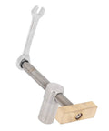 19Mm Woodworking Desktop Clip Clamp For Bench Dog Holes Stainless Steel Brass Aluminum Alloy Build with wrench detail
