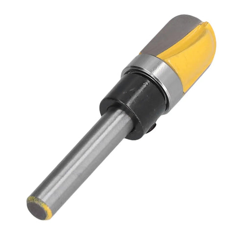 Rugged Round Nose Bit Made From Hardened Carbon Steel With PTFE Coating And Heat Treated Alloy Blades for CNC Cutting