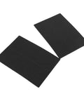 Self Adhesive Rubber Floor Protector Pads For Furniture 4 Pack Black Foot Pads Easy To Use No Fuss 0.4 Cm Thick 4.3 X 14 Cm Shield Floors