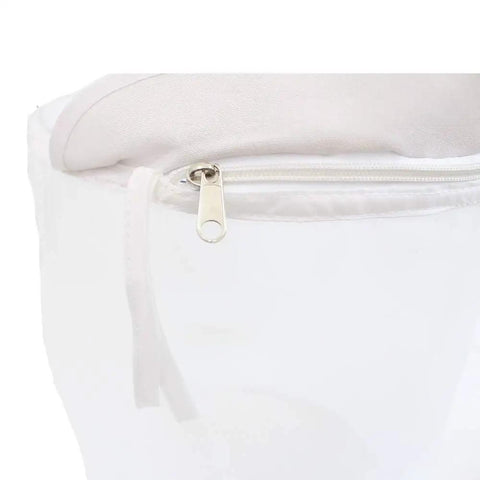 Close-up of zipper on 5 Gallon 220 Micron Zipper Bag Filter Bag for Liquids Great for Fruit Juice Soy Milk Medicinal Residues Cold Brew Cider