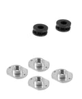 Metal and rubber parts from Air Motor Repair Kit For Graco Fireball Pumps And Monark Air Motors Fits Fireball Models 206405K 206699J 206700J